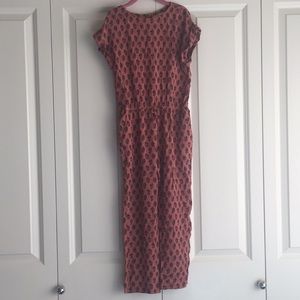 Girls Zara floral jumpsuit